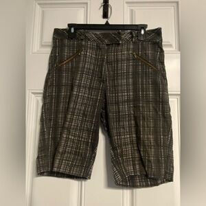 T31- BLAIN & CARTWRIGHT Brown Printed Bermuda Shorts